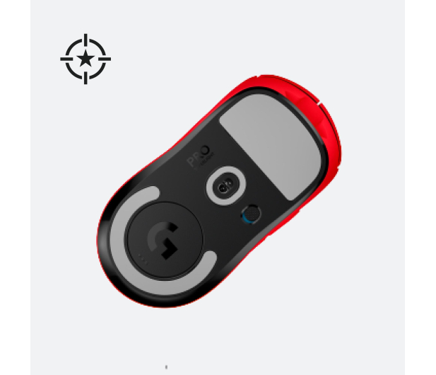 Logitech G PRO X Superlight czerwona - 1080188 - zdjęcie 9